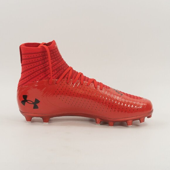 Under Armour Men\'s Highlight 2 MC Knit \'Red\' Football Cleat 3027304-600 main image 5